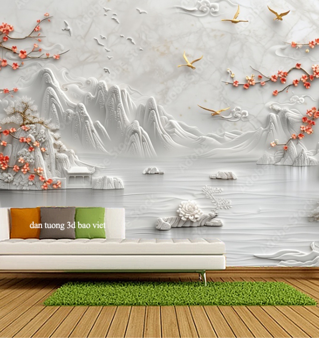 Giấy dán tường 3d n2005-293