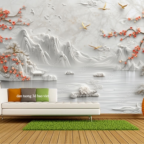 Giấy dán tường 3d n2005-293