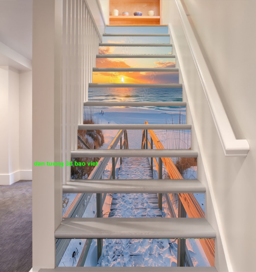 Tranh dán bậc cầu thang n2005-281
