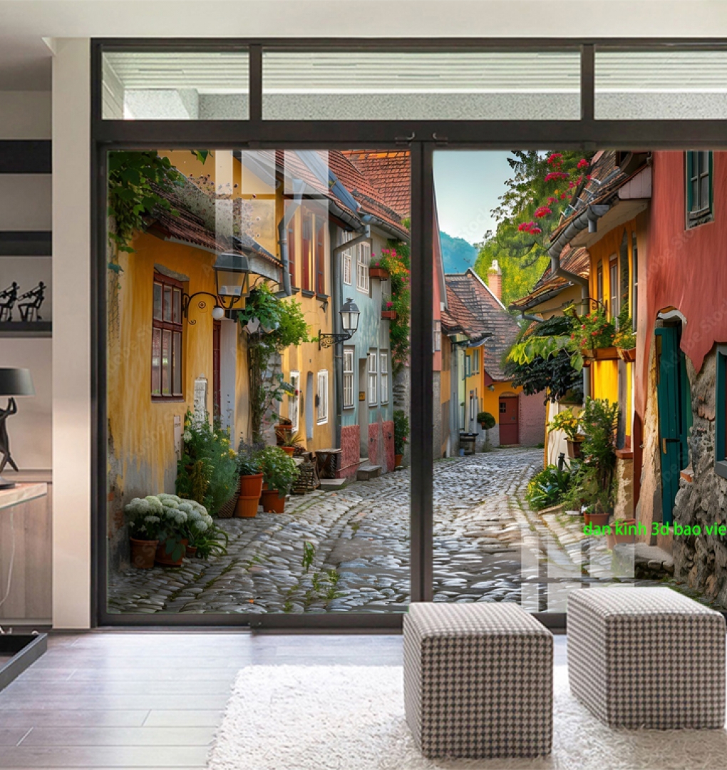 Tranh dán kính 3d 2 mặt n2005-280