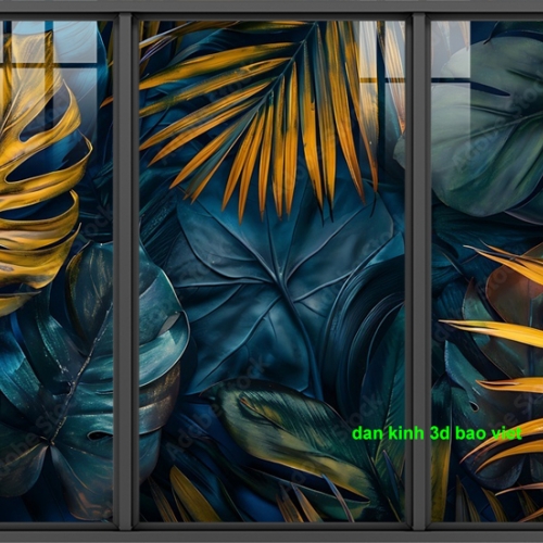 Tranh dán kính 3d 2 mặt n2005-285