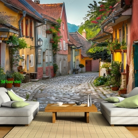 Tranh dán tường cảnh thành phố n2005-280