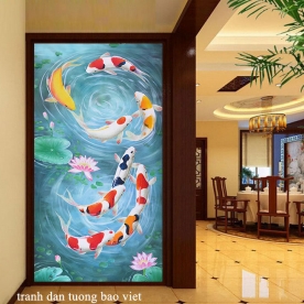 Tranh dán kính 3d k315