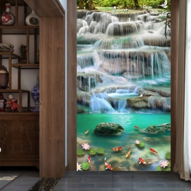 Tranh dán kính 3d k318