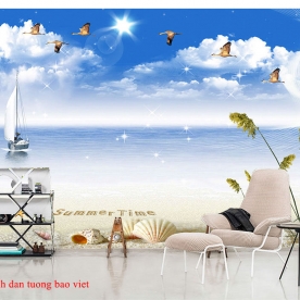 Giấy dán tường phòng khách s292