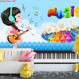 Giấy dán tường trẻ em kid316