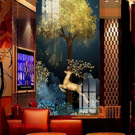 Tranh dán kính k412