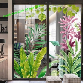 Decal dán kính 3d cao cấp trong suốt se108