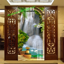 Tranh dán kính 2 mặt k513