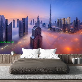 Giấy dán tường phòng ngủ fm597