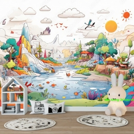 Giấy dán tường trẻ em n2004-391