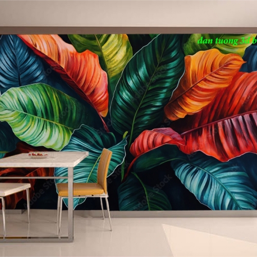 Giấy dán tường lá cây n2005-298