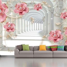 Giấy dán tường phòng khách 268