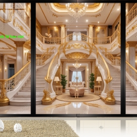 Tranh dán kính 3d 2 mặt n2005-296