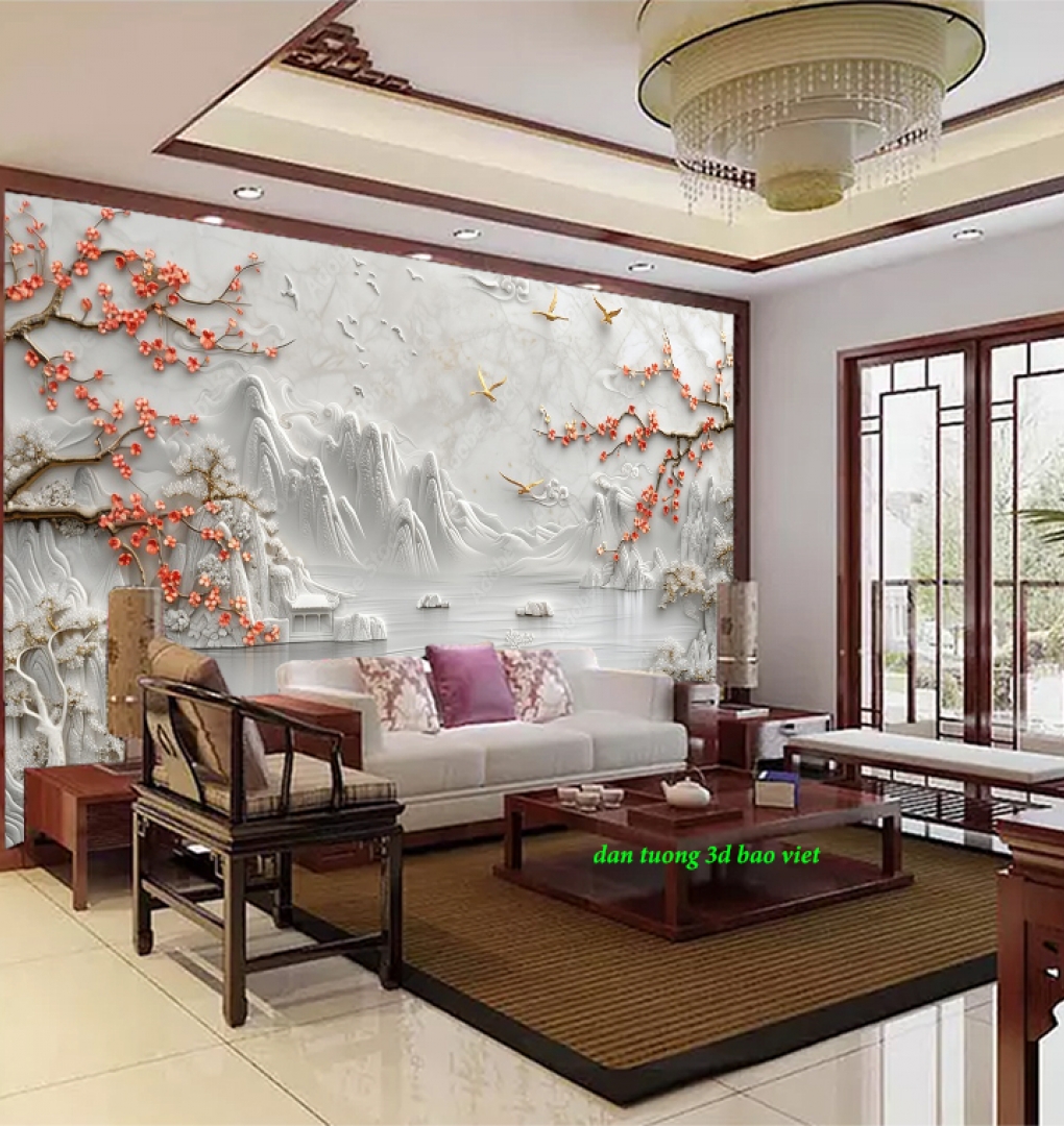 Tranh dán tường 3d-269