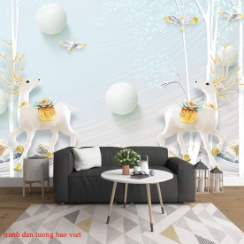 Giấy dán tường 3d-181