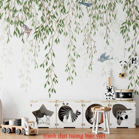 Giấy dán tường phòng ngủ h288