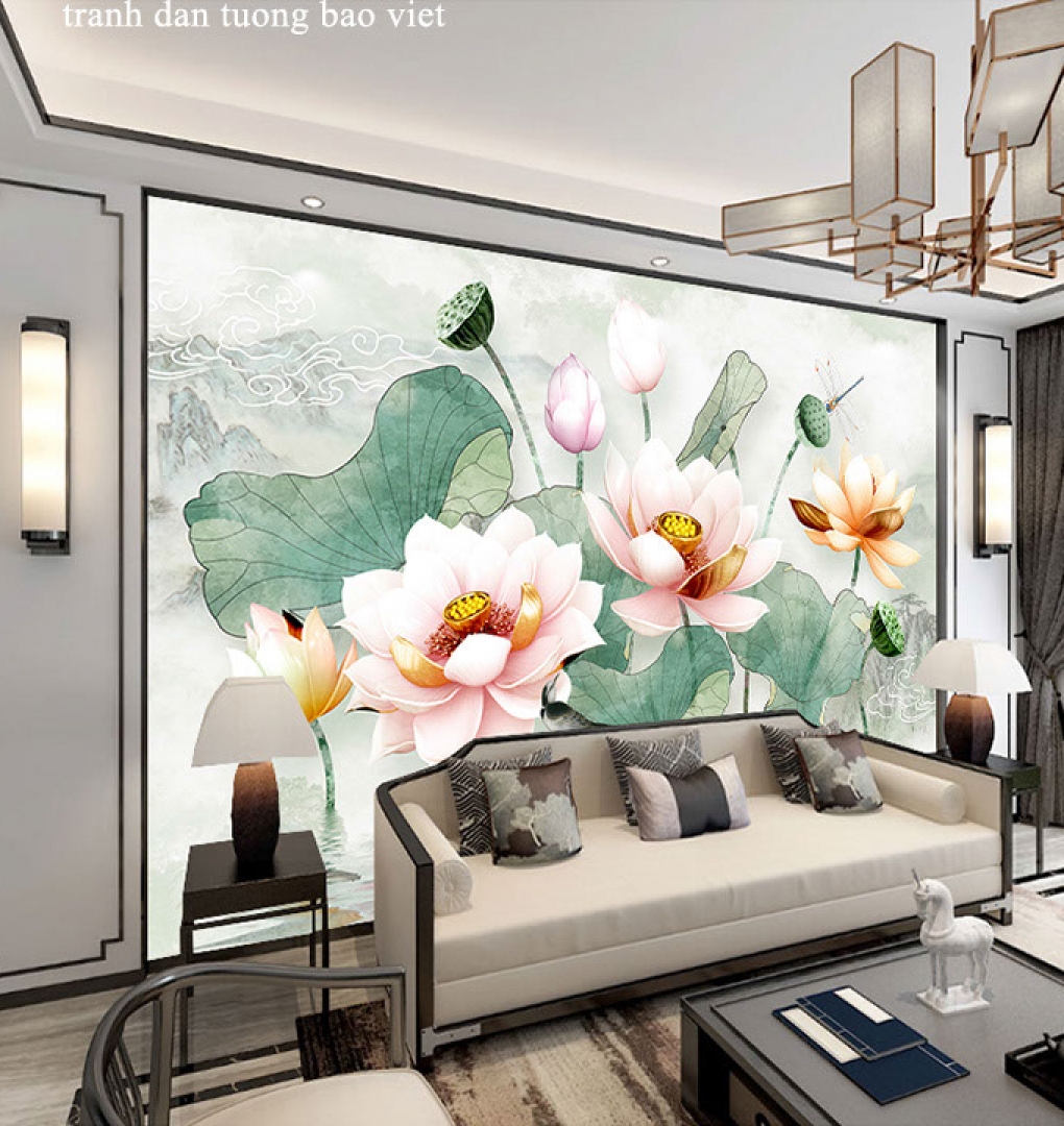 Tranh dán tường 3d h292