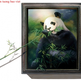 Tranh dán tường 3d khung tranh ni002