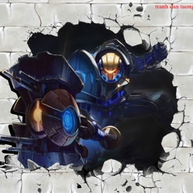 Tranh dán tường 3d ni010