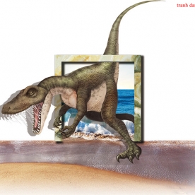 Tranh dán tường 3d ni012