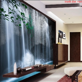 Tranh dán tường thác nước me141