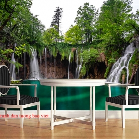 Tranh dán tường thác nước w203