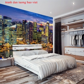Giấy dán tường phòng ngủ me247
