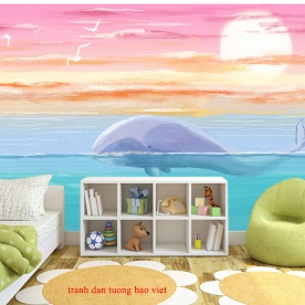 Giấy dán tường trẻ em kid317