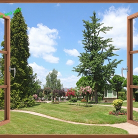 Tranh dán tường cửa sổ 3d fi165