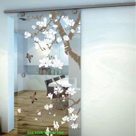 Decal dán kính 3d trong suốt cao cấp se137