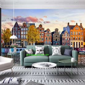 Tranh dán tường cảnh thành phố n2003-204