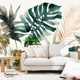 Giấy dán tường lá cây n2004-436