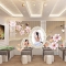 Tranh dán tường 3d nails spa n2004-428