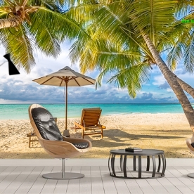 Tranh dán tường phong cảnh biển s307