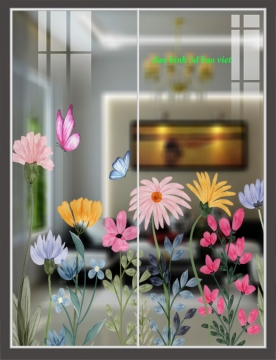 Decal dán kính cao cấp 3d se200