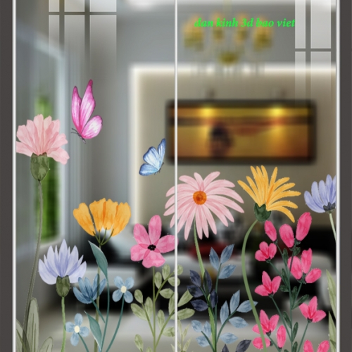 Decal dán kính cao cấp 3d se200