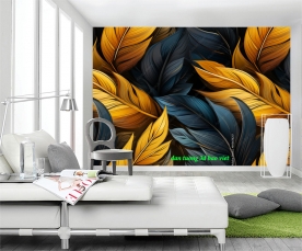 Giấy dán tường lá cây n2005-301