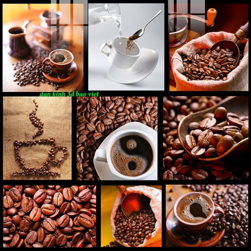 Tranh dán kính 3d 2 mặt fm623