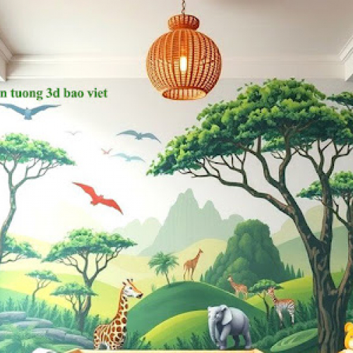 Giáy dán tường trẻ em kid410