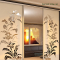 Decal dán kính nghệ thuật glass199