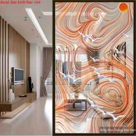 Decal dán kính cao cấp 3d se016