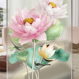 Decal dán kính mờ cao cấp 2 mặt se029