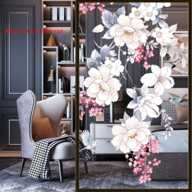 Decal dán kính cao cấp 2 mặt trong suốt seh192