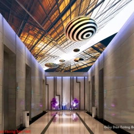 Giấy dán trần nhà đẹp C134