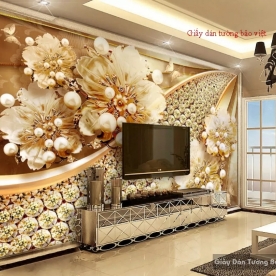 Giấy dán tường giả ngọc FL096