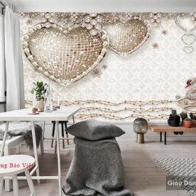 Giấy dán tường giả ngọc FL100