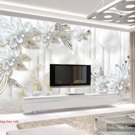 Giấy dán tường giả ngọc FL103