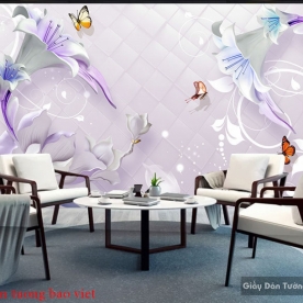 Giấy dán tường giả ngọc FL138