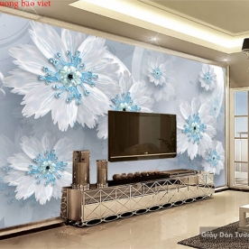 Giấy dán tường giả ngọc FL141
